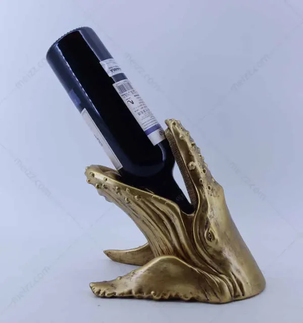 crocodile wine bottle holder