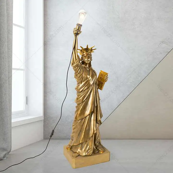 lighting statue of liberty