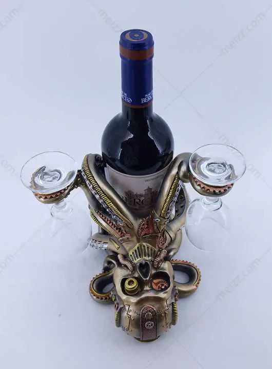 octopus wine bottle