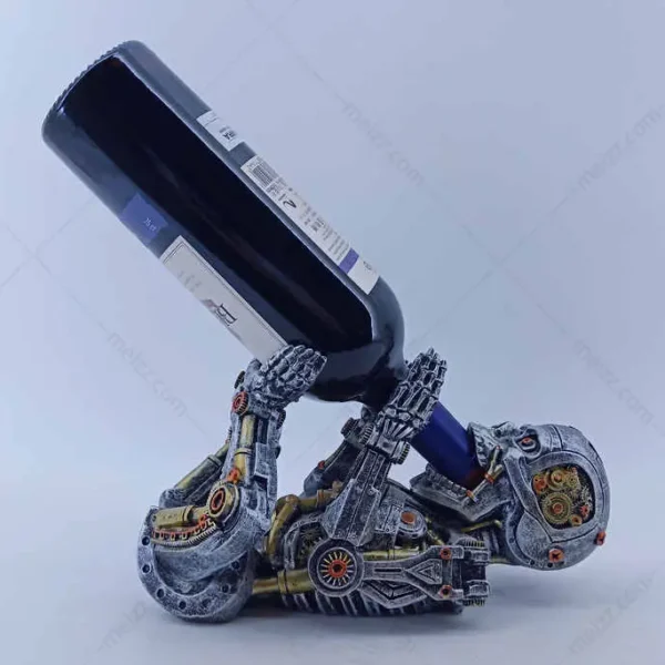 skull wine bottle holder