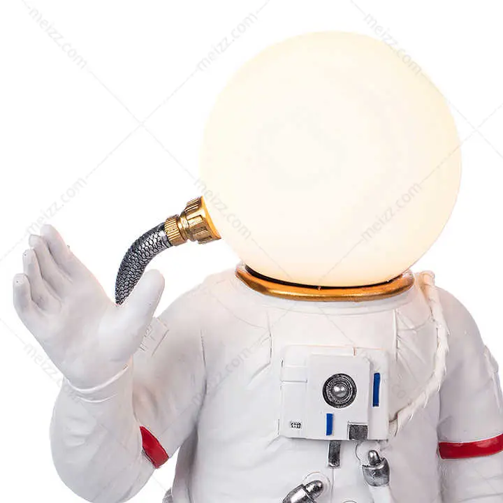 space man lamp