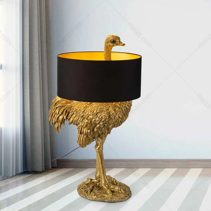 ostrich floor lamp