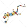 Painted Figure Gecko Statue