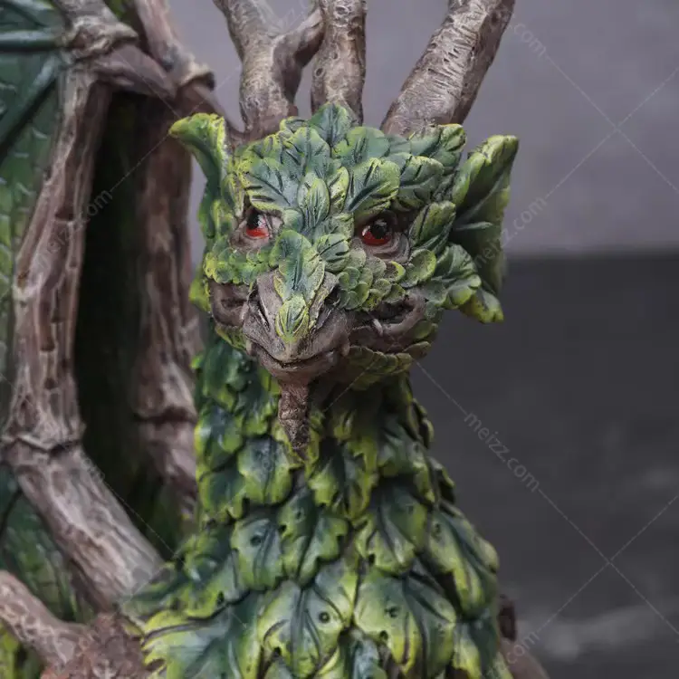 green dragon ornaments