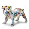 Paint Splash Bulldog Statue