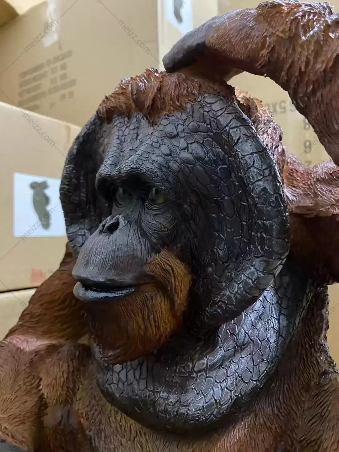 orangutan garden statue