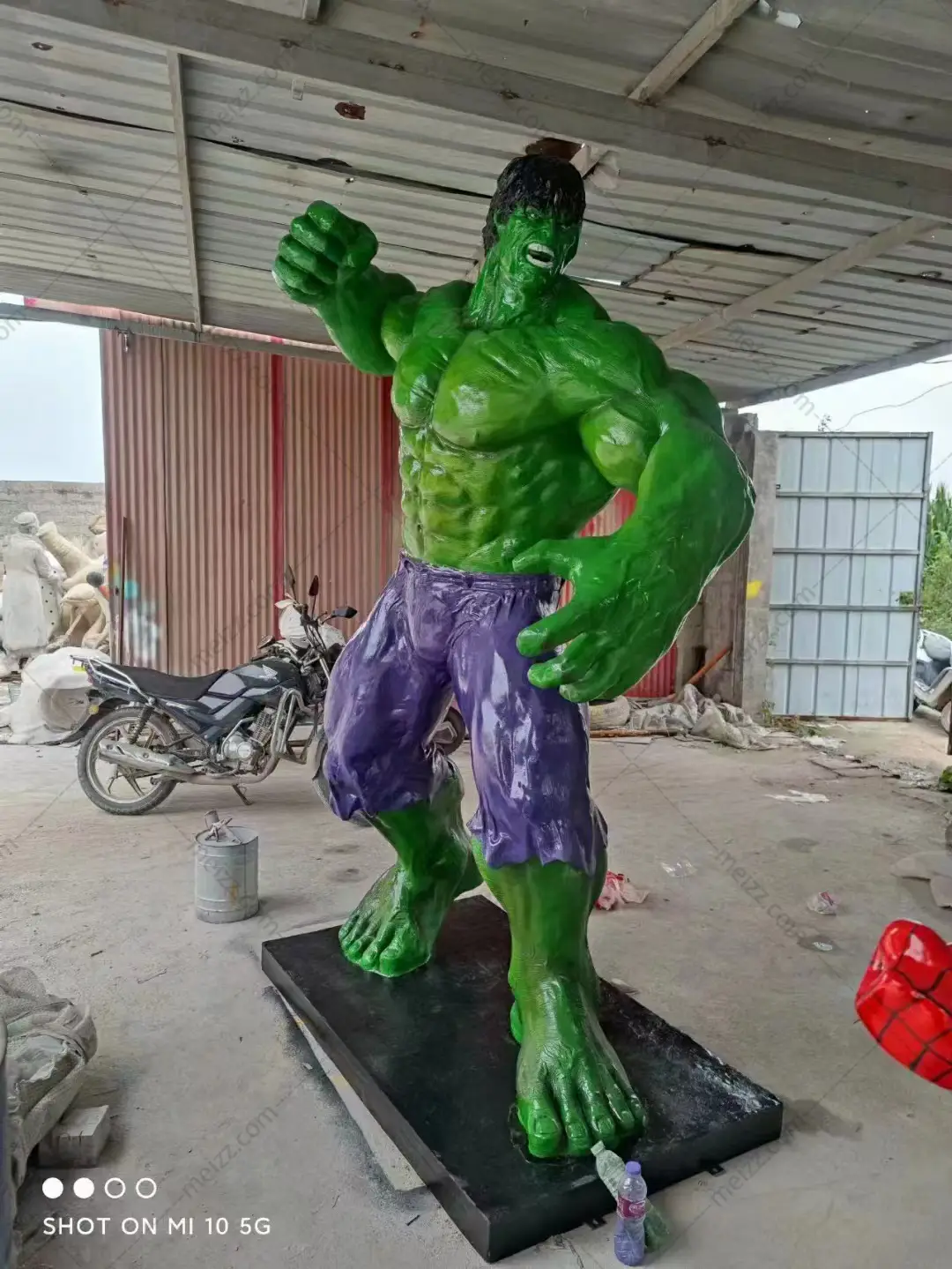 The Incredible Hulk Statue