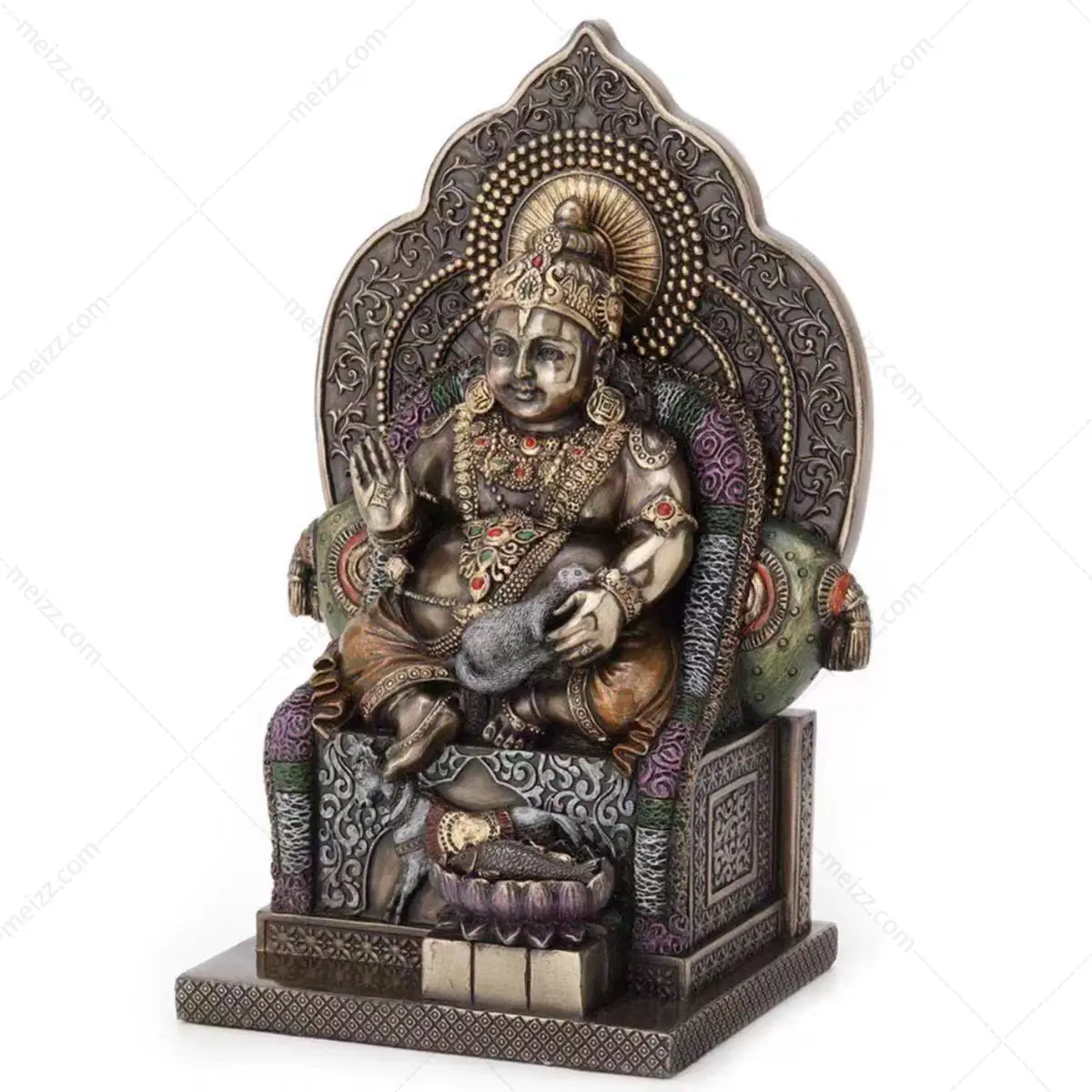 kuber statue at home