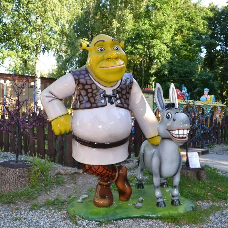 Life Size Shrek Statue