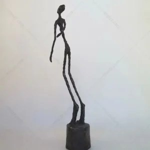 falling man statue