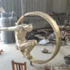 Male Gymnast Sculpture