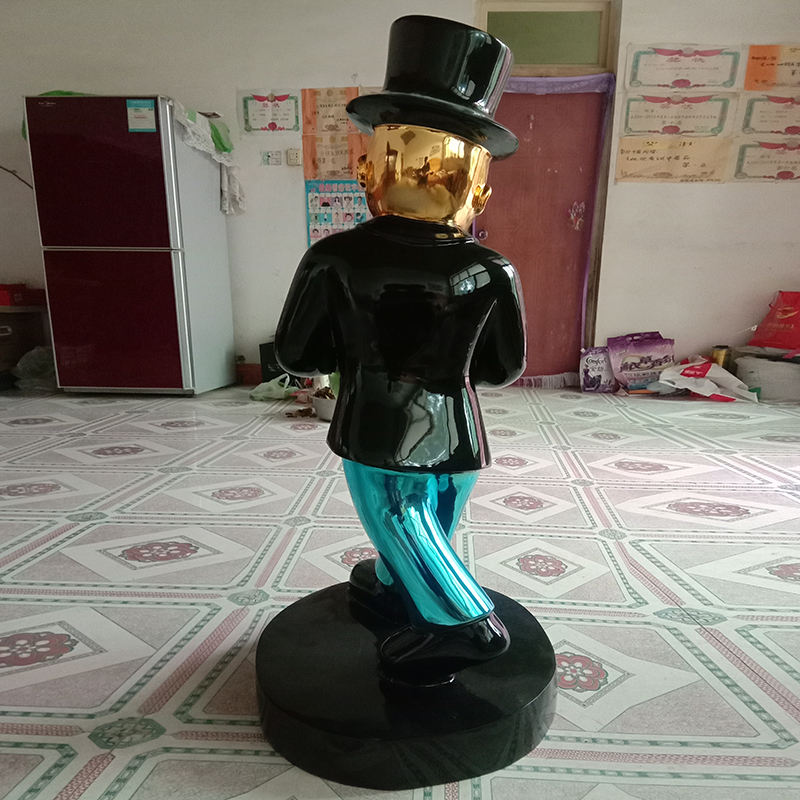Monopoly Man Statue