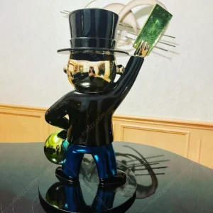 monopoly guy statue