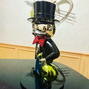 monopoly guy statue