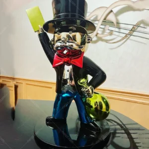 monopoly guy statue