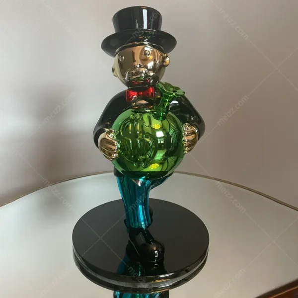 monopoly man statue for sale