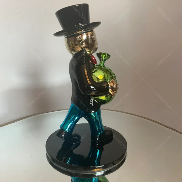 monopoly man statue for sale