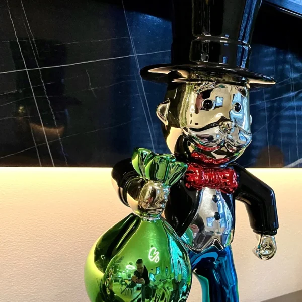 mr monopoly statue