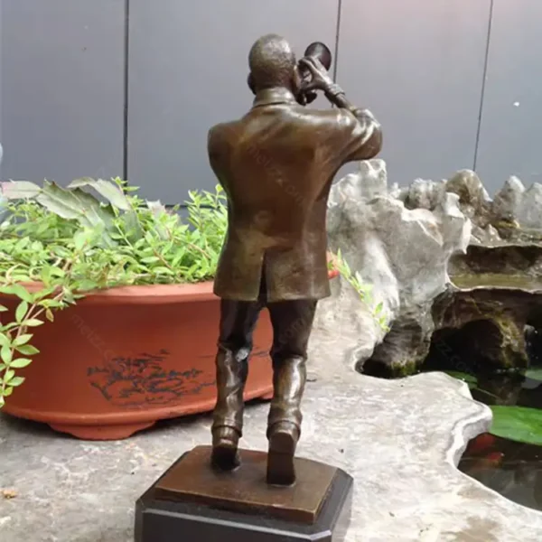 Trumpet Player Statue