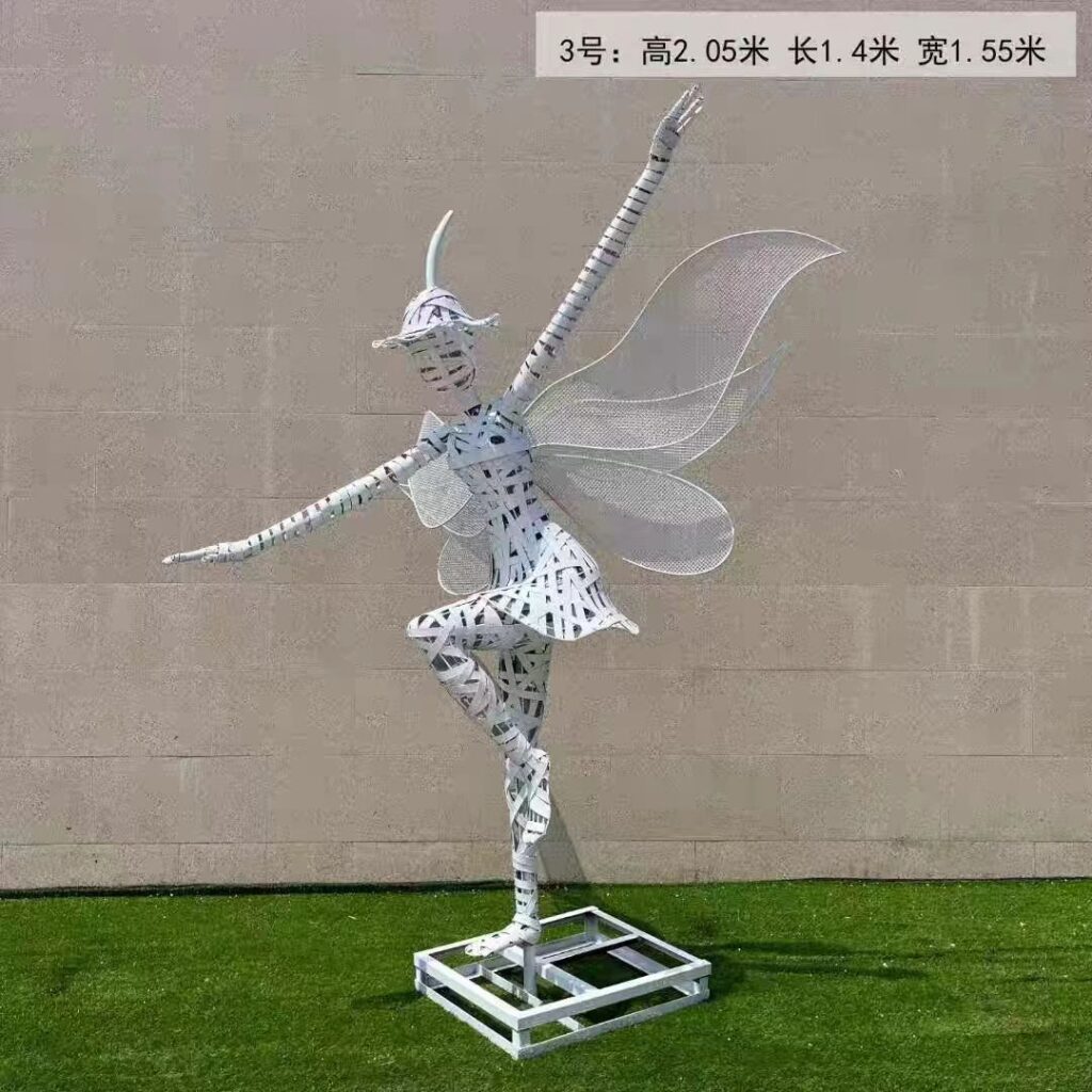 Garden Fairy Dandelion Sculpture