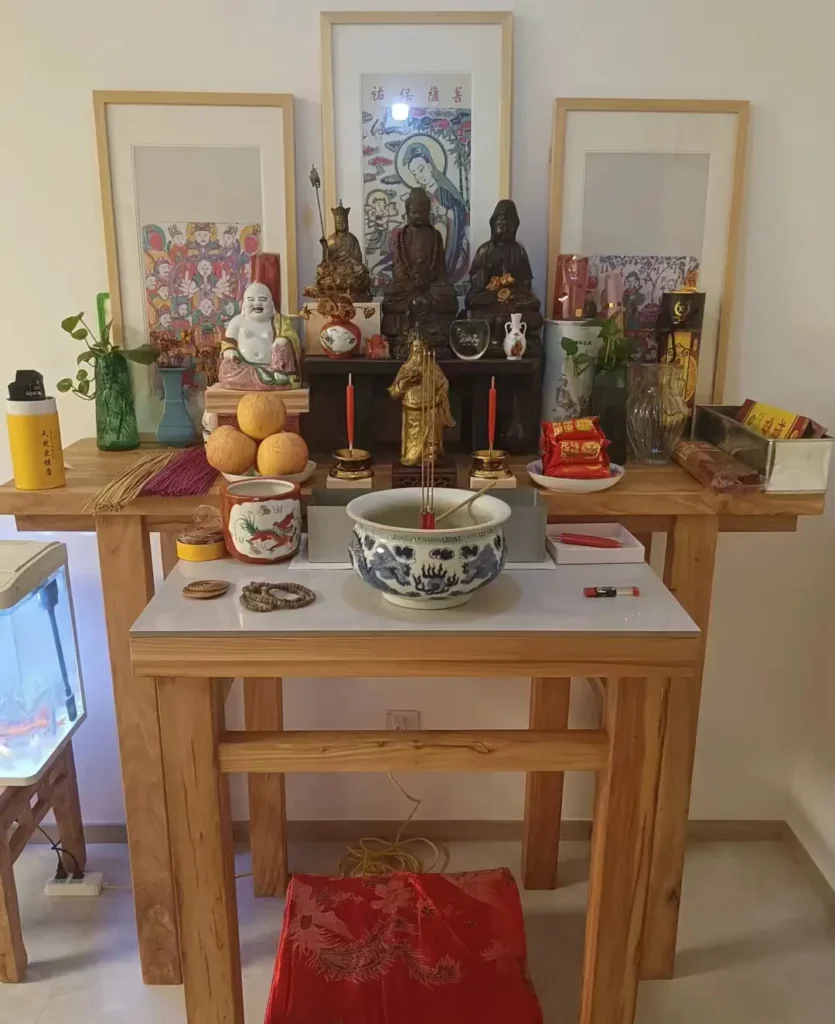 Buddha Statue Offerings