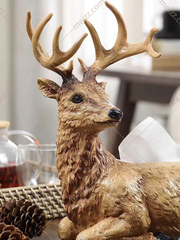 Deer Tissue Box Cover