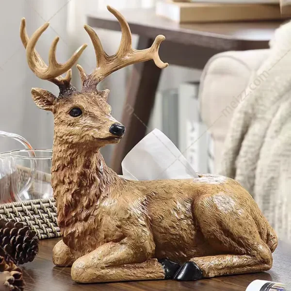 Deer Tissue Box Cover