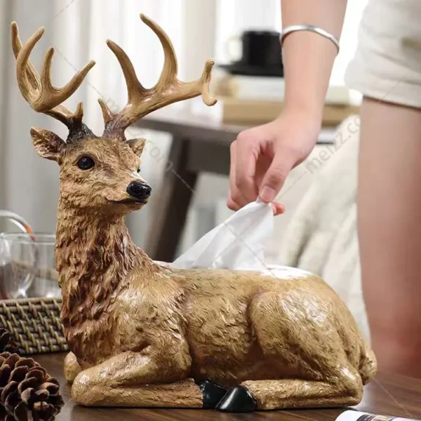 Deer Tissue Box Cover