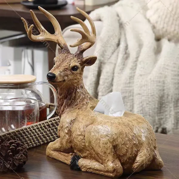 Deer Tissue Box Cover