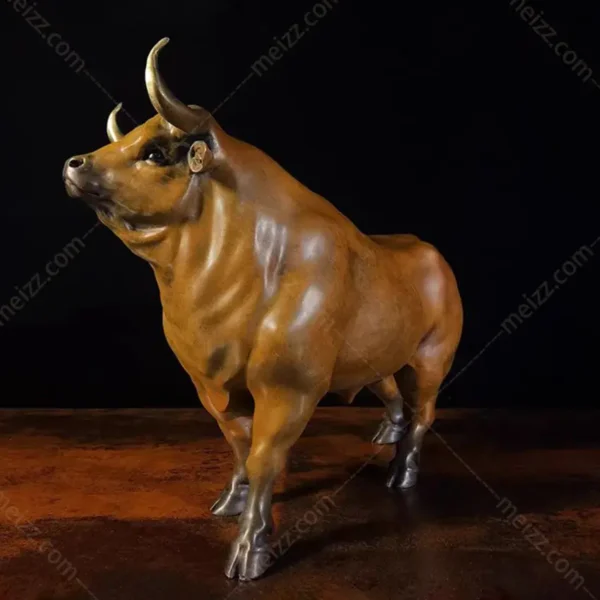 Bronze Cow Statue