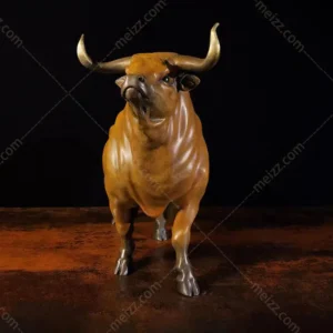 Bronze Cow Statue