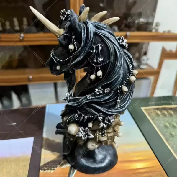 unicorn head bust unicorn head bust