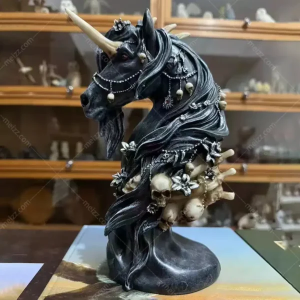 unicorn head bust unicorn head bust