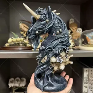 unicorn head bust