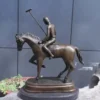 Polo Player Statue Home Decor