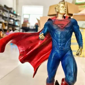 bronze superman statue