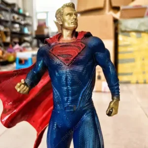 bronze superman statue