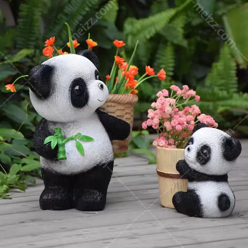 panda statue for garden