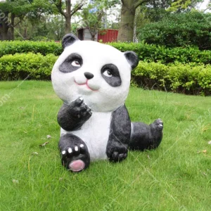 panda statue for garden