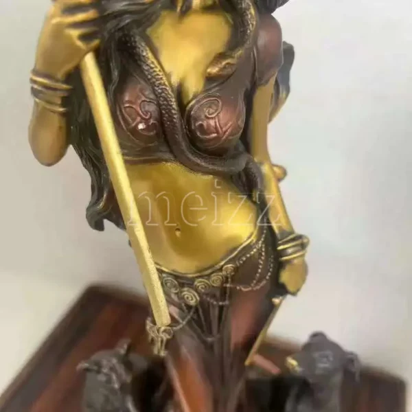 bronze goddess hecate statue