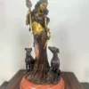 Bronze Goddess Hecate Statue