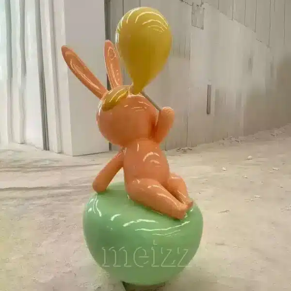 large rabbit statue for garden