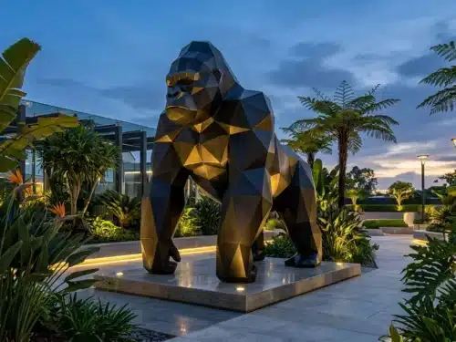 Outdoor Gorilla Statue